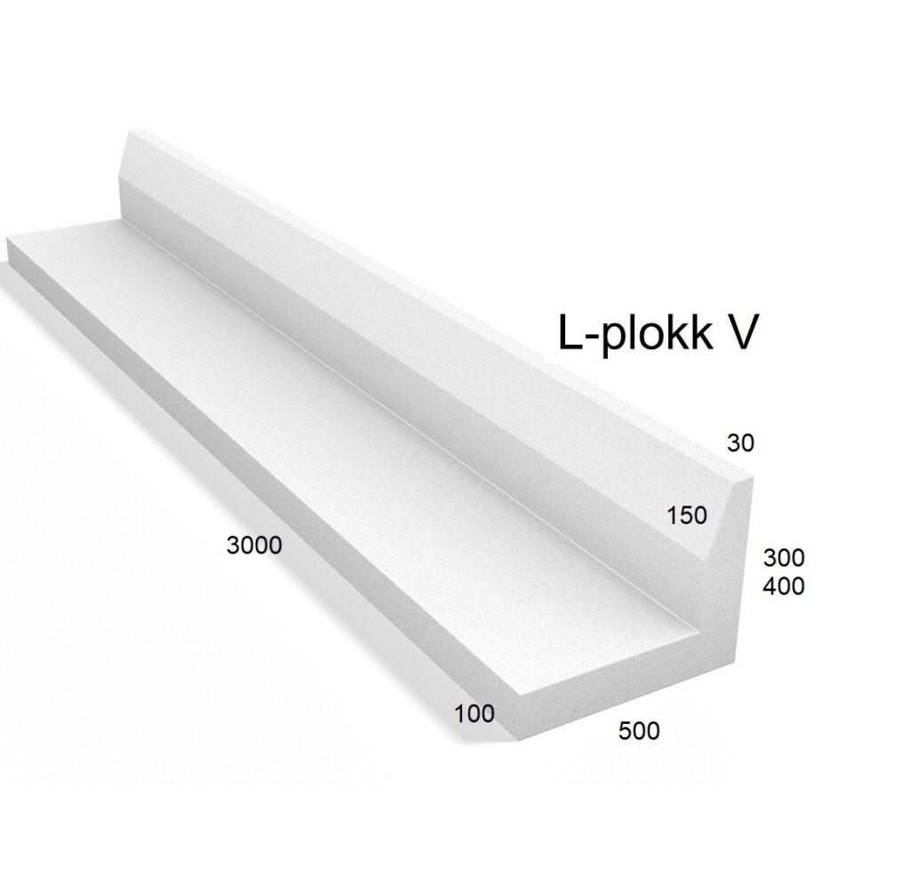 EPS L-plokk vundamendile