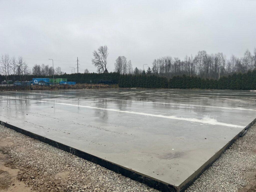 Saeveski 2, järvakandi Betoonplatsi ehitus 2000m2